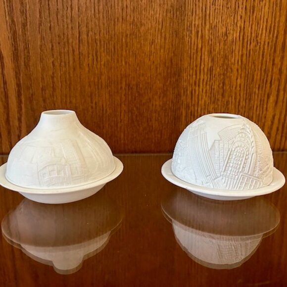 Limoges Vintage votive candle holders from the Millenium - Picture 2 of 9